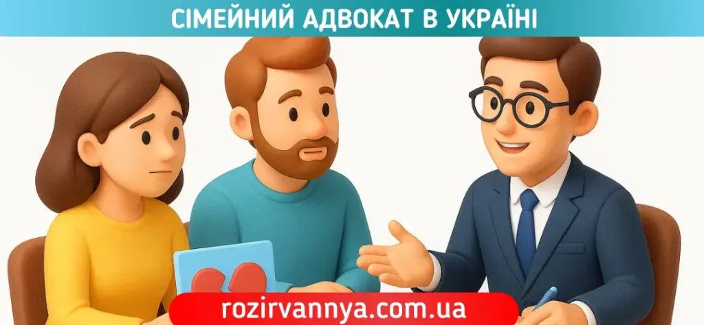 консультація адвоката під час розлучення в Україні